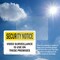 Signmission Video Surveillance On Premises OSHA Security Notice Sign, Vinyl Decal, 10in W x 7in L, 2PK OS-2PACK-SN-D-710-L-11659 - alternate 4